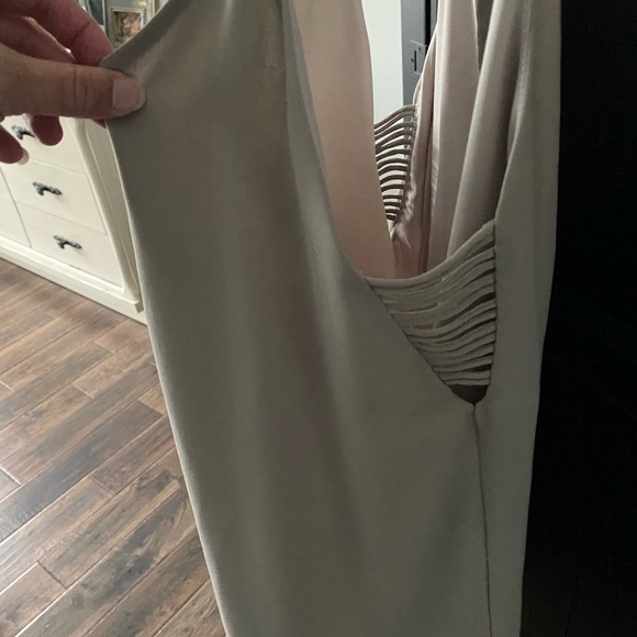 Molly Green taupe dress size small - Picture 2 of 3